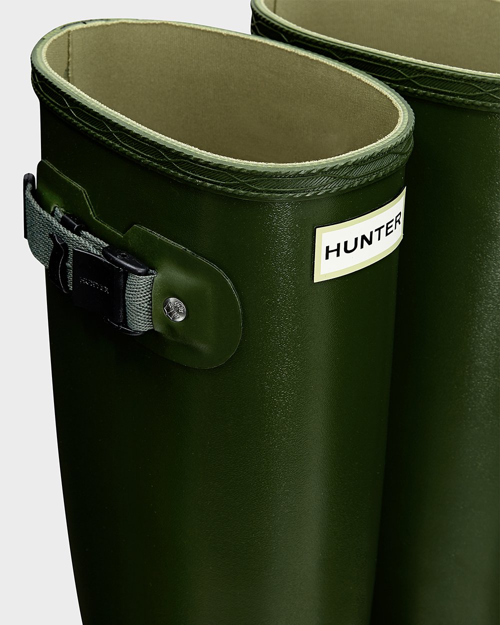 Hunter Mujer Norris Field - Botas de Lluvia Verde - 198-KRYHUD